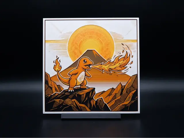 Charmander Volcano - Hueforge