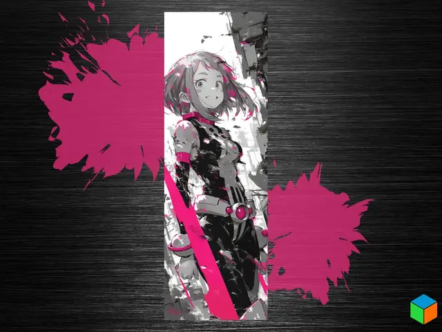 HueForge model: Ochaco - Zero Gravity Bookmark - MHA by 3D Prints By Vic