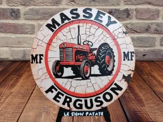 HueForge model: Plaque vintage Massey Ferguson Hueforge by leshowpatate