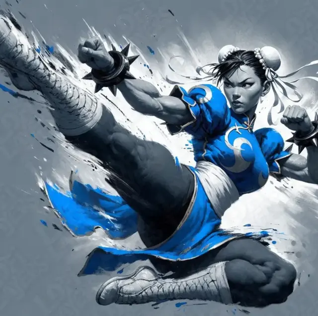 HueForge model: Chun Li Hueforge by LoFi Layers