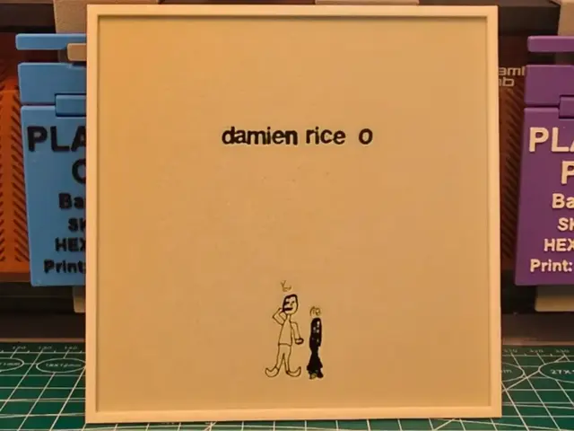 HueForge model: Damien Rice "O" Album Artwork - Hueforge Art by Lumpy3D