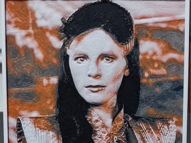 HueForge model: Delenn - Babylon 5 HueForge 4 Color by BoDad