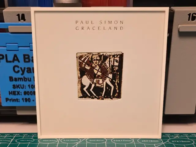 Paul Simon "Graceland" Album - Hueforge Art