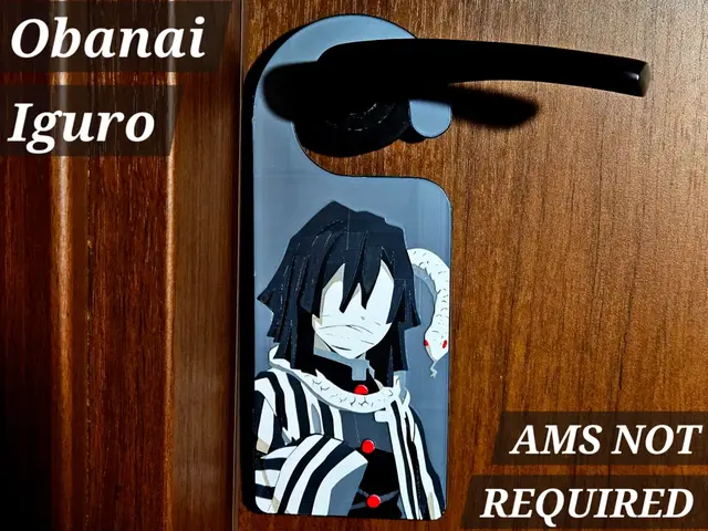 HueForge model: Obanai Iguro - Demon Slayer Door Hangers by C3D