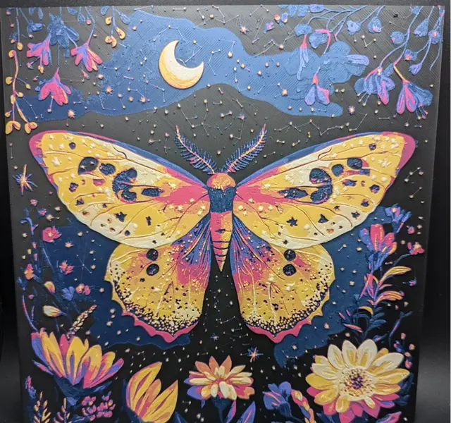 Butterfly hueforge