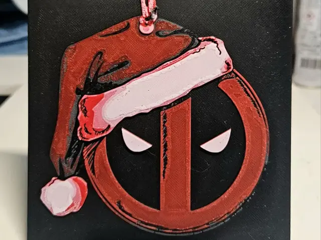Christmas Deadpool ball