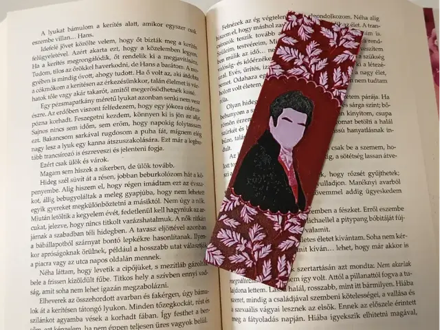 HueForge model: Colin Bridgerton Bookmark by 3DNesy