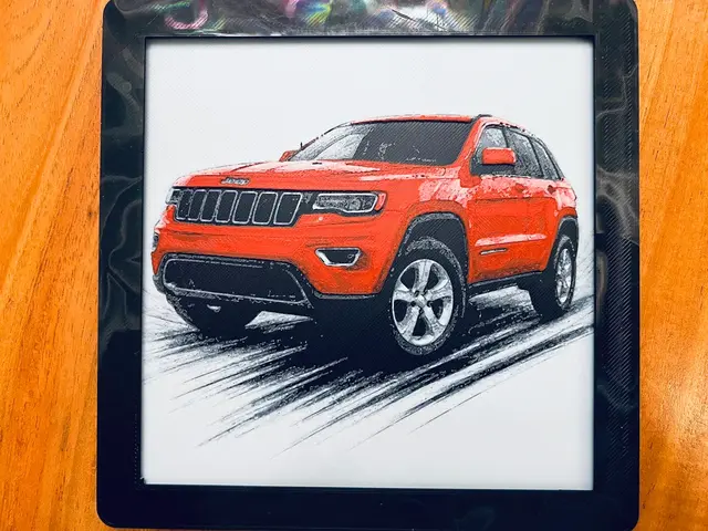 HueForge model: Jeep Grand Cherokee by JustBe 3D Printing