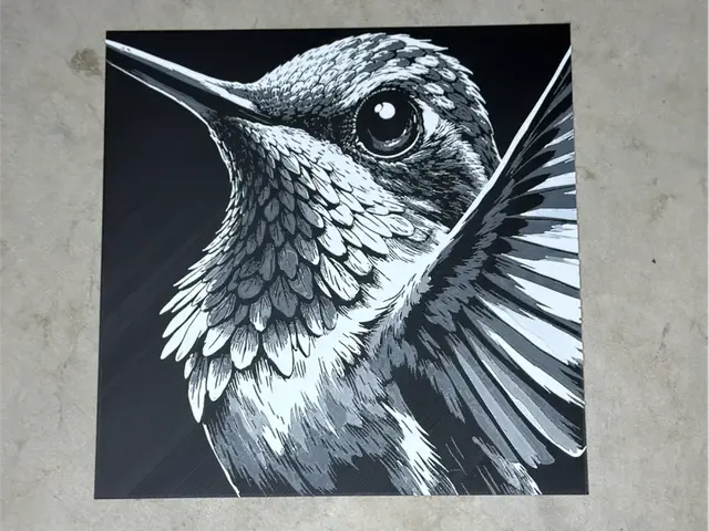 HueForge model: Hummingbird HueForge Wildlife Series by novy