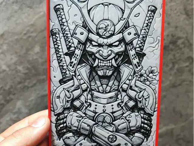 HueForge model: Samurai by Garuda3D