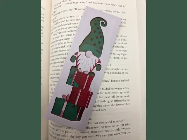 HueForge model: Christmas Gnome Bookmark by MythicHue's
