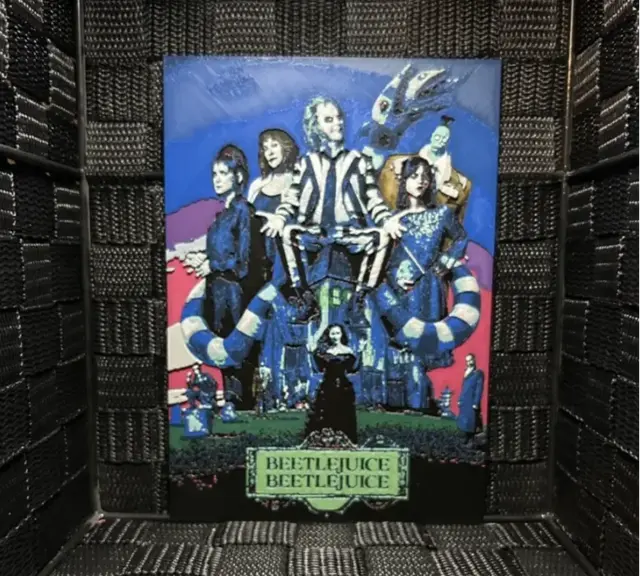 HueForge model: Hueforge Movie Poster - Beetlejuice Beetlejuice - by JoDau