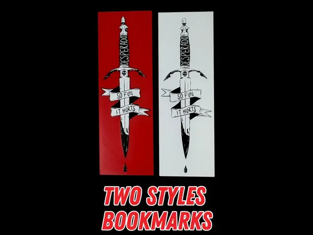HueForge model: Desperado Club Bookmarks - Dungeon Crawler Carl by Canadian Gamer