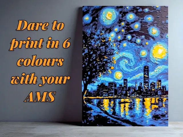 HueForge model: Hueforge - Starry night in NY Van Gogh by Luckyfer