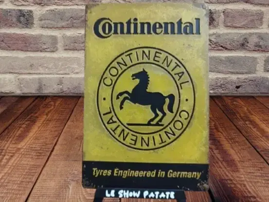 HueForge model: Plaque vintage Continental Hueforge by leshowpatate