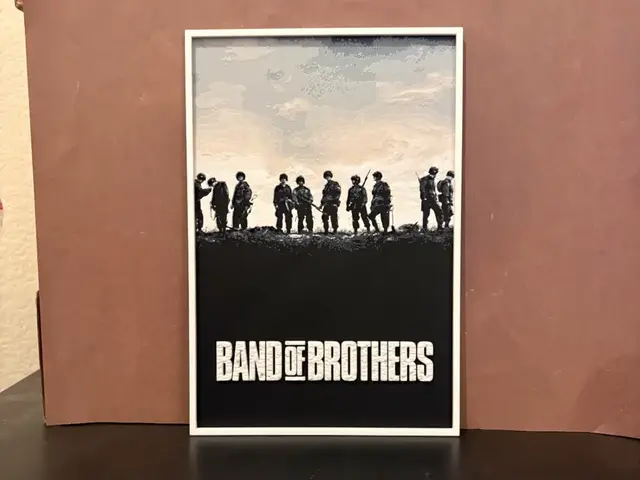 HueForge model: Band of Brothers Hueforge by Estiv