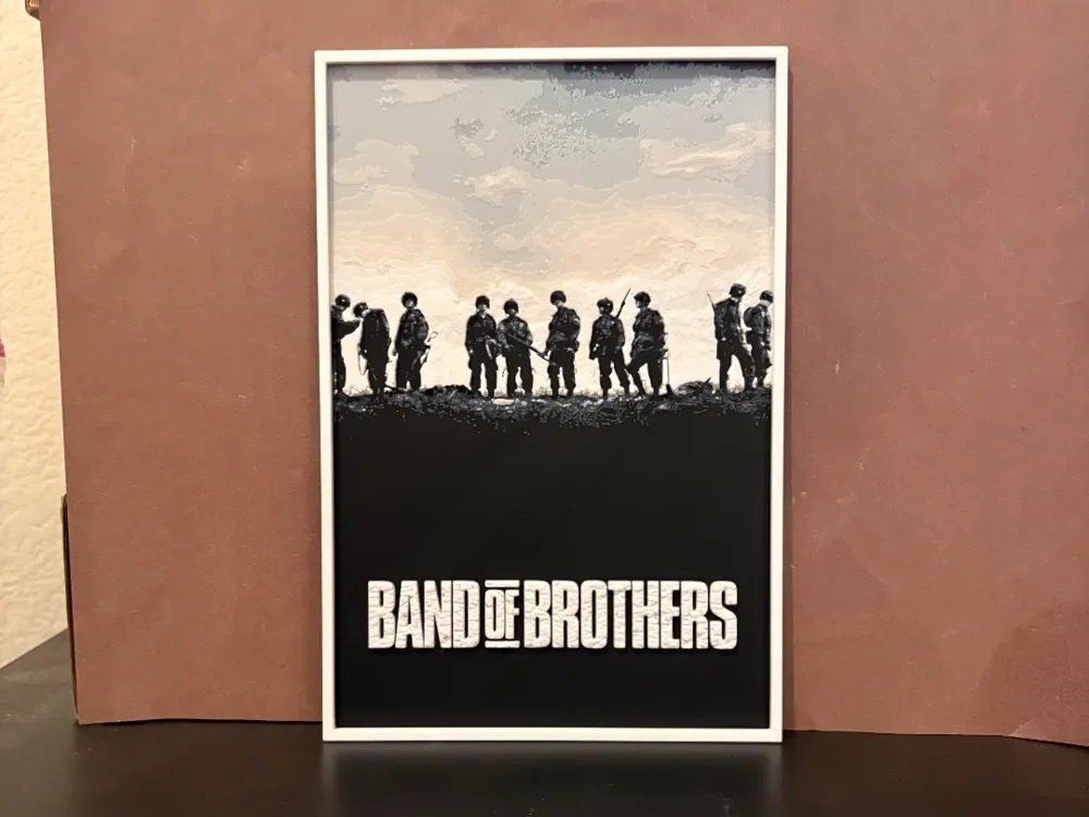 Band of Brothers Hueforge by Estiv HueForge model: Band of Brothers Hueforge by Estiv