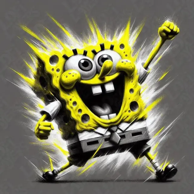 HueForge model: SpongeBob SquarePants Hueforge by LoFi Layers
