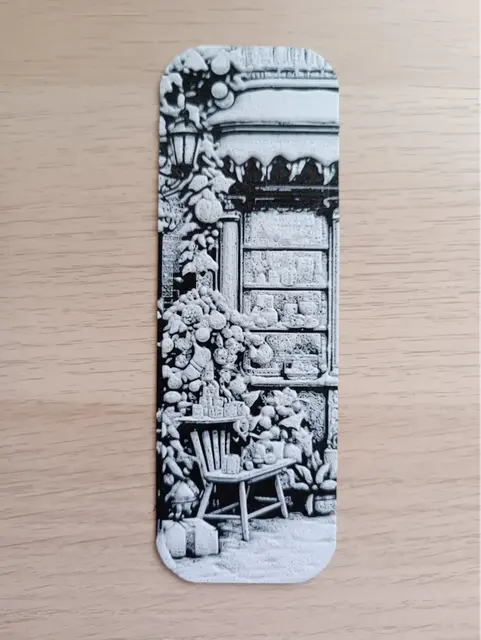 HueForge model: Christmas Store Bookmark by Atrus Design