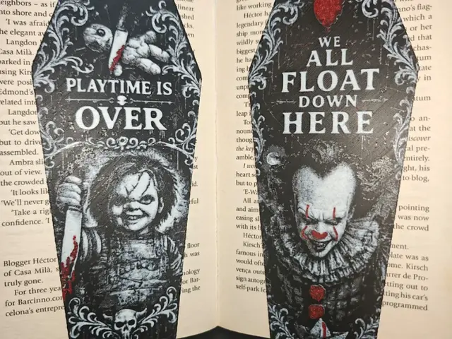 HueForge model: IT & Chucky Horror Bookmark Collection by TheHueforgeLady