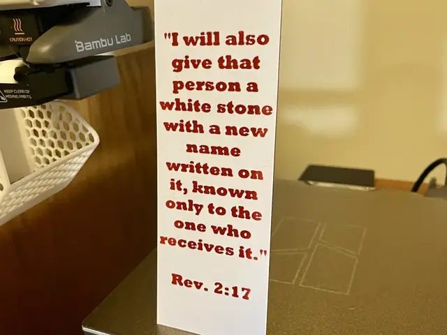 Revelation 2:17 Bookmark