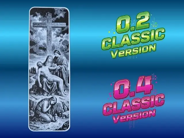 HueForge model: Jesus Christ & The Cross Bookmark by Atrus Design