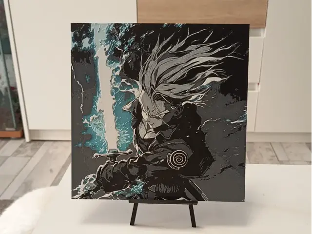 HueForge model: Dragon Ball Trunks Hueforge by 3DNesy