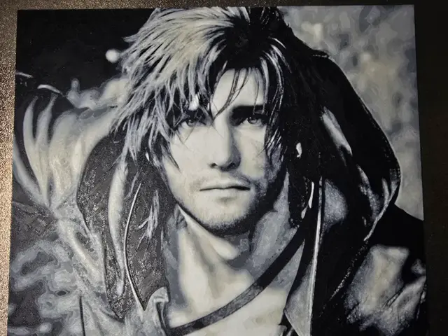 HueForge model: Final Fantasy XVI - Clive Rosfield Hueforge by 3D-Mentiel