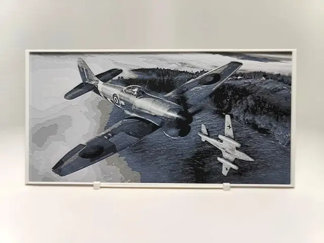 HueForge model: Hawker Tempest Mk.V - Hueforge by BeaN