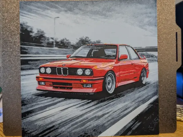 HueForge model: BMW E30 M3 - Hueforge by 3dGlow