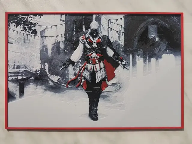 HueForge model: Assassin's Creed - Ezio - Hueforge by BeaN