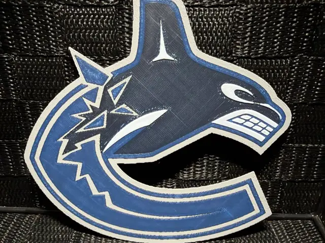 HueForge model: Vancouver Canucks Logo - Hueforge by JoDau
