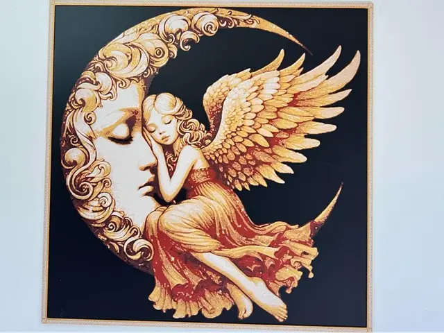 HueForge model: Celestial Angel by 3djd