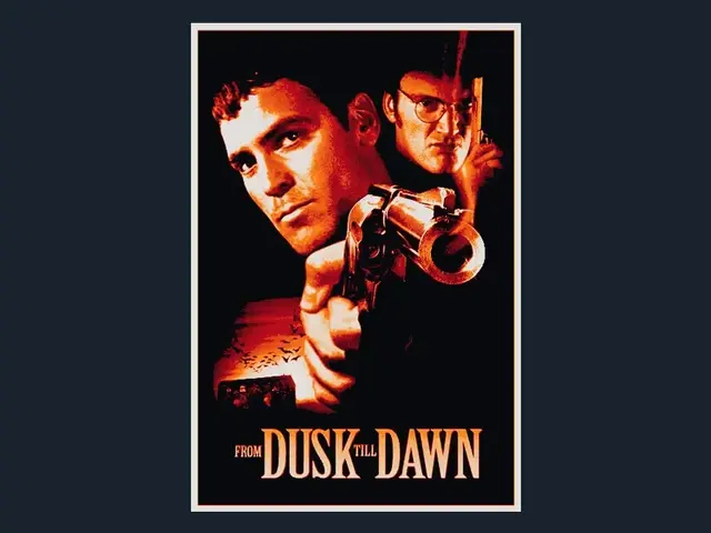 HueForge model: From Dusk Till Dawn (Movie Poster - HueForge) by HugheCraft