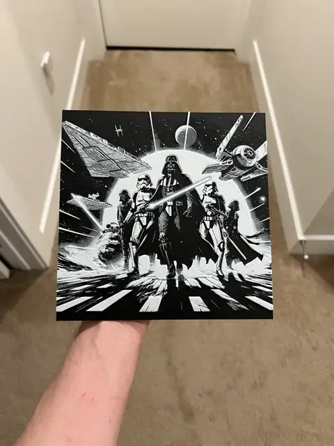 HueForge model: Darth Vader Star Wars Art Hueforge by RP47 Designs