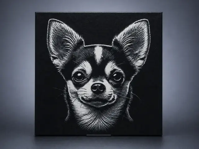 HueForge model: Chihuahua dog by Aleksandr