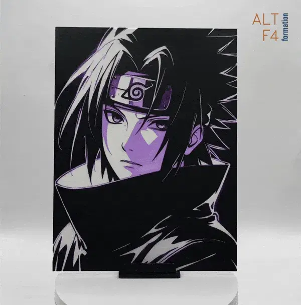 Sasuke backlight effect