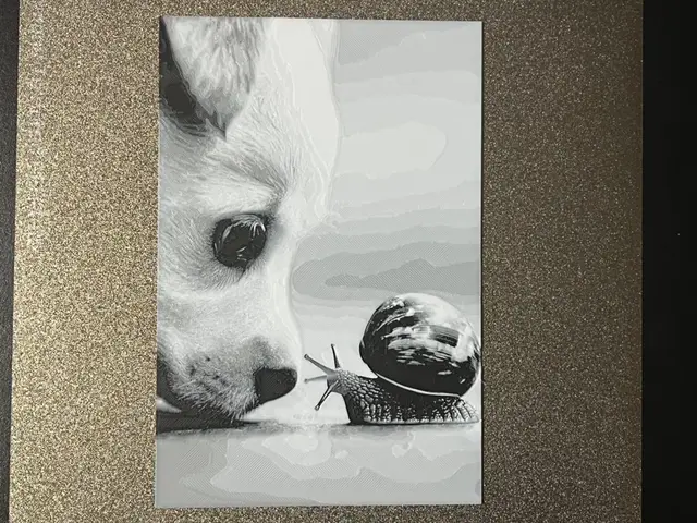 HueForge model: Dog and Snail Hueforge by FantasyZ