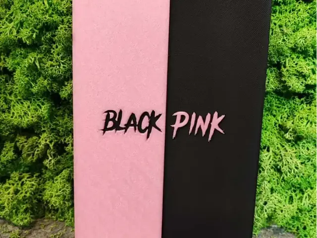 HueForge model: Black Pink by Garuda3D