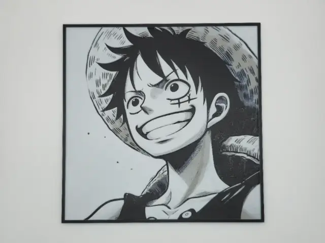 HueForge model: Luffy One Piece by Kactus Fpv