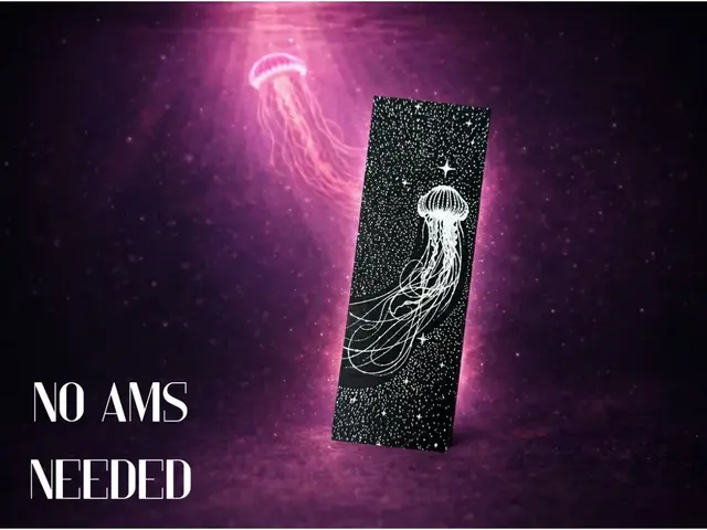 HueForge model: Jellyfish Bookmark by Copenhagen Crafter