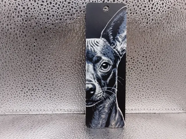 HueForge model: Xoloitzcuintle Bookmark – Hueforge by Borishotch Industries