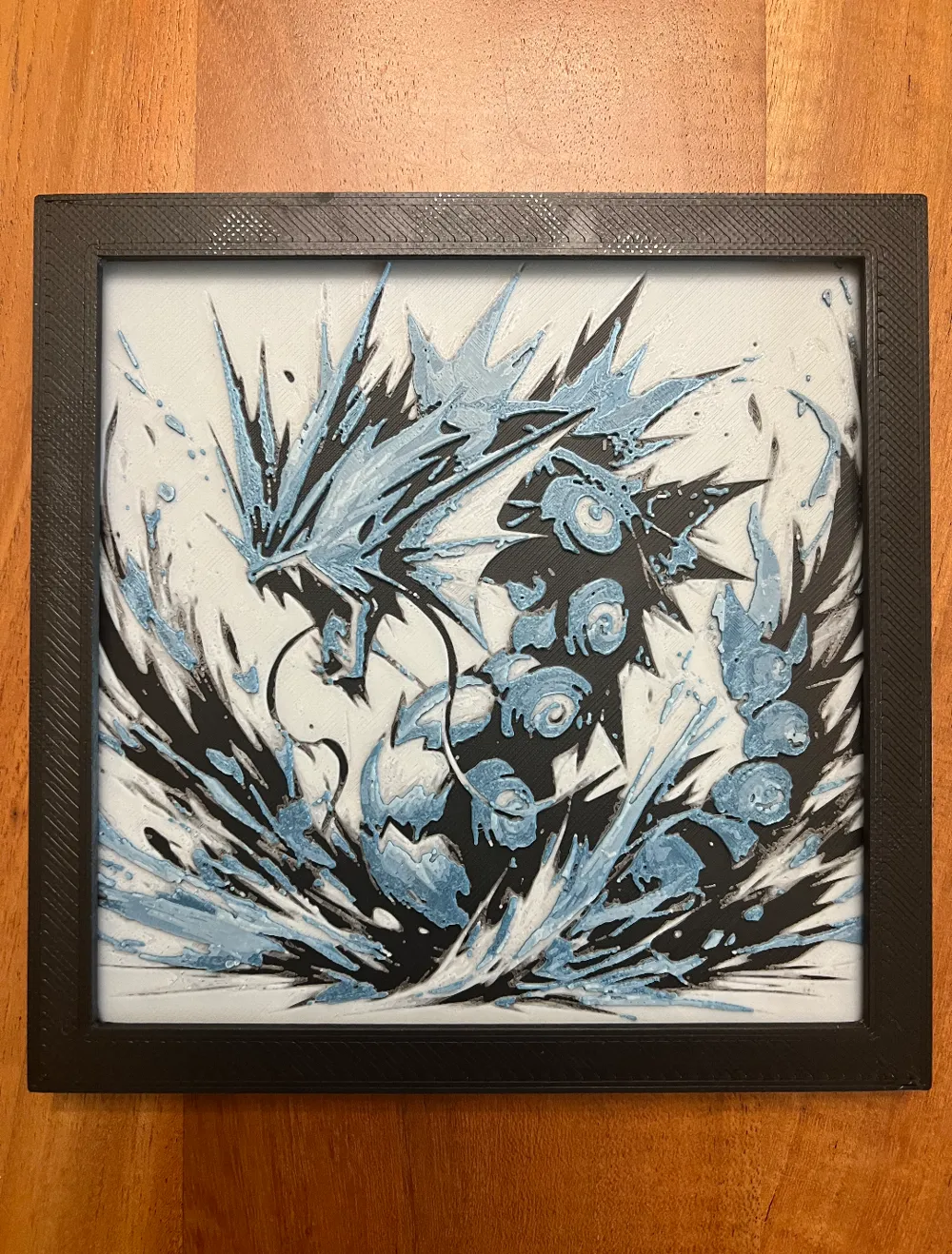 Gyarados by JustBe 3D Printing HueForge model: Gyarados by JustBe 3D Printing