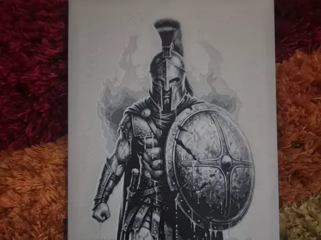 HueForge model: roman warrior 1 hueforge by Buntsta