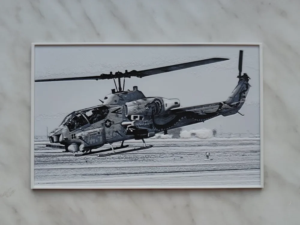 AH-1W Super Cobra - Hueforge by BeaN HueForge model: AH-1W Super Cobra - Hueforge by BeaN