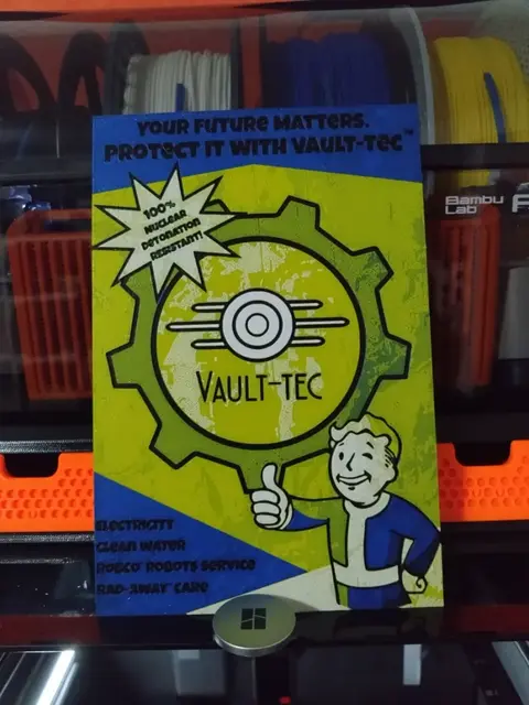 Fallout VAULT-TEC (HueForge)
