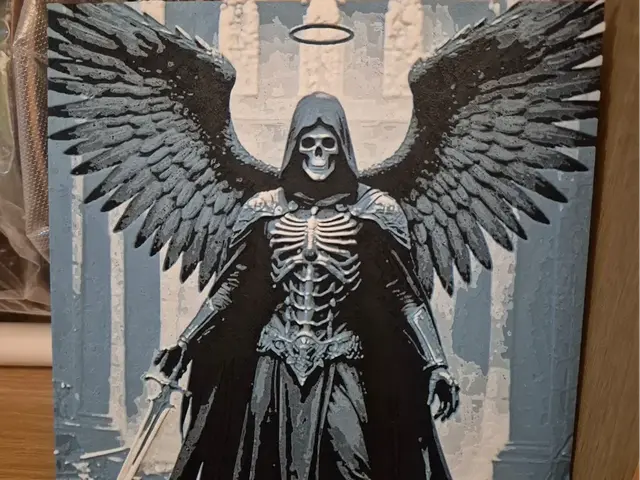 HueForge model: Angel of Death  hueforge by Buntsta