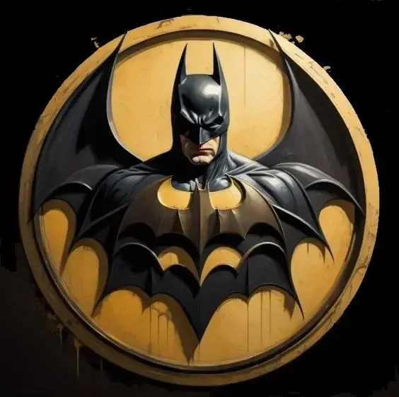 HueForge model: Hueforge batman (150x150) by Litolunar
