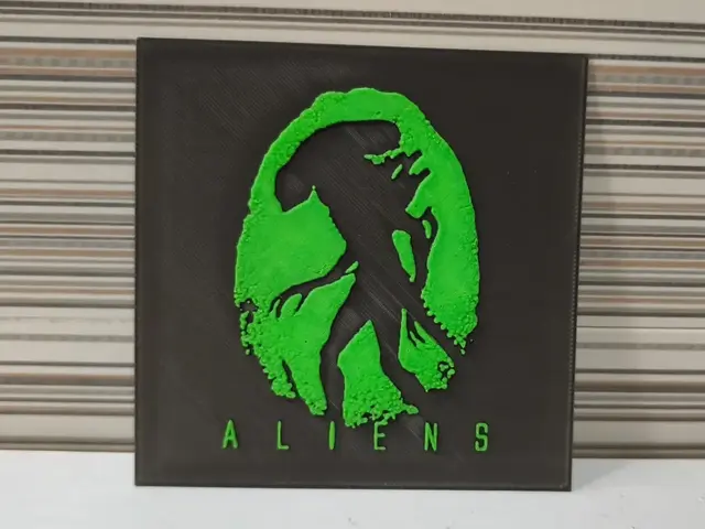 HueForge model: Hueforge Alien by Litolunar