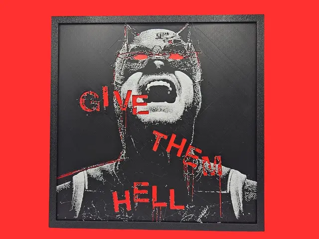 HueForge model: Daredevil Born Again by BusyKikiBee
